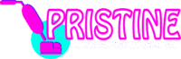 Pristine Cleaners Ltd Logo White Text